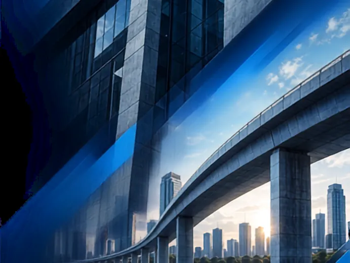 Elevated road skyline